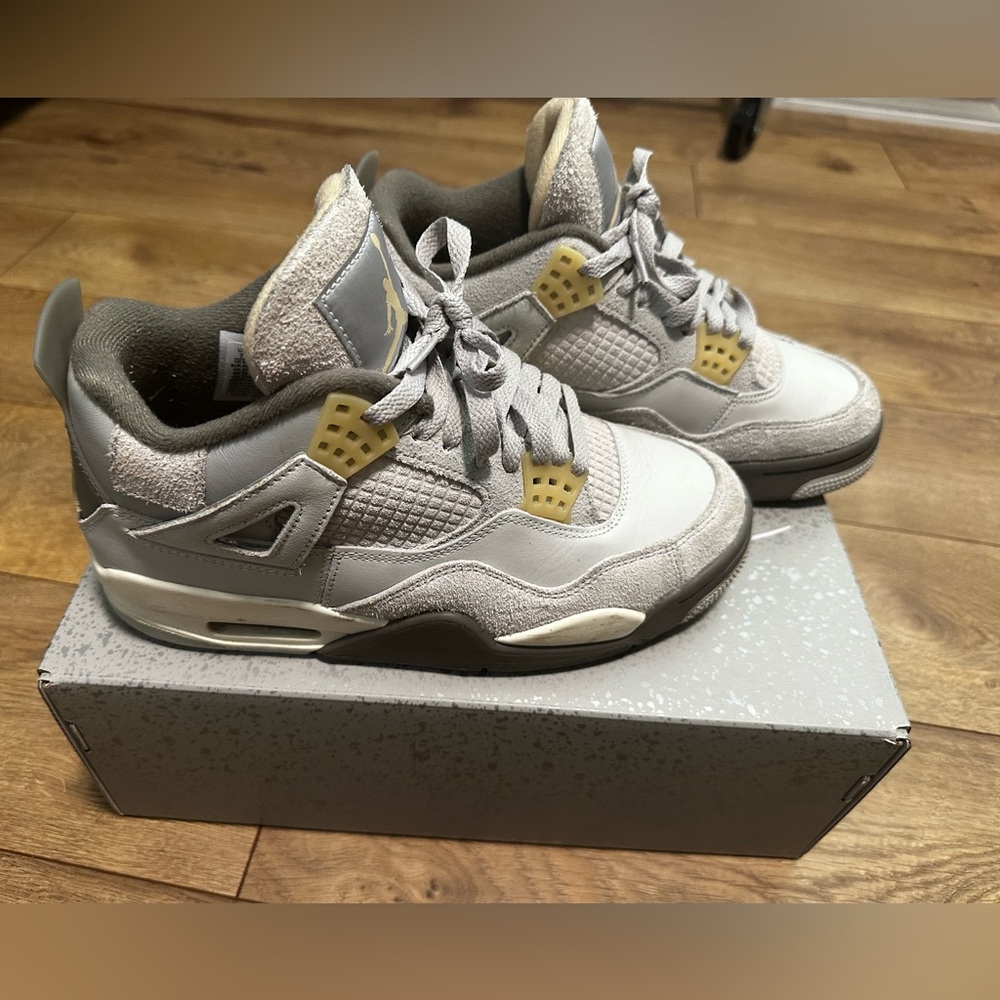 Grey Jordan 4s